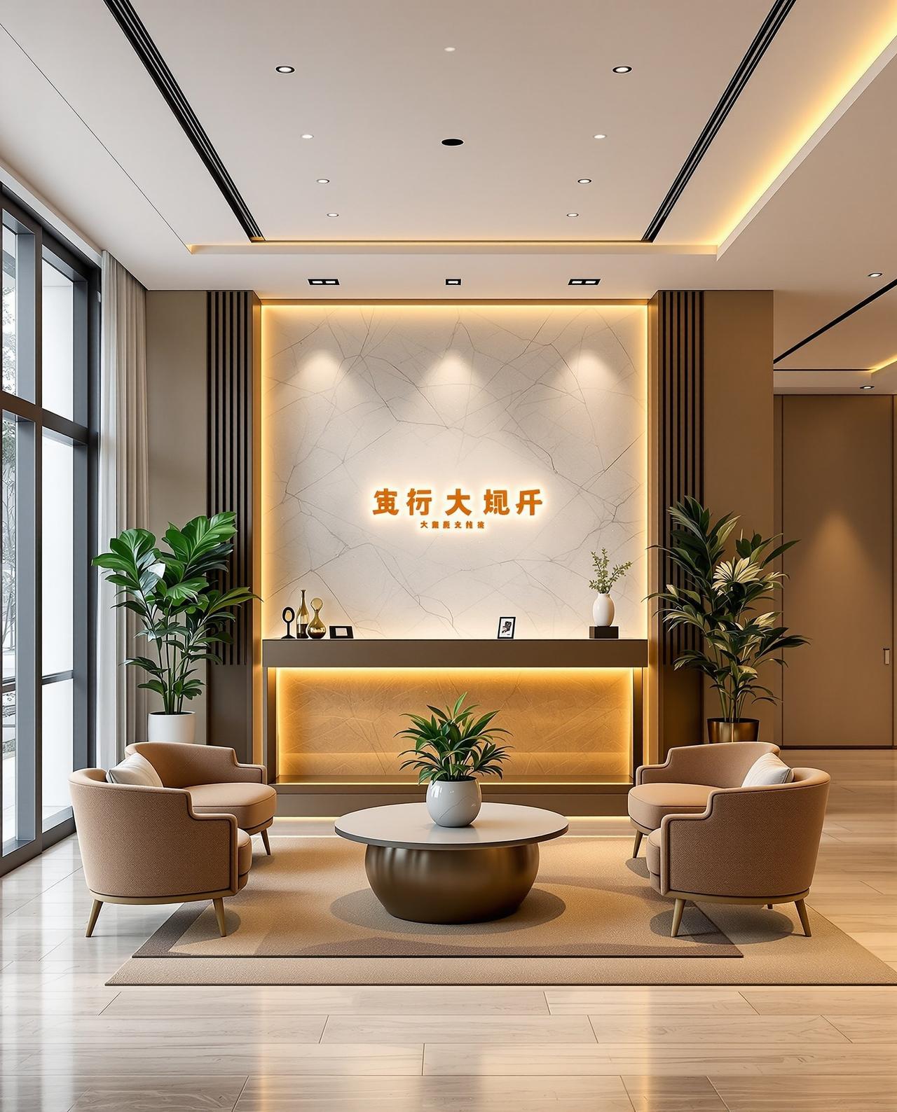 全民影视前台接待区实景